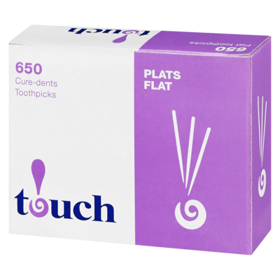 Cure-dents plats