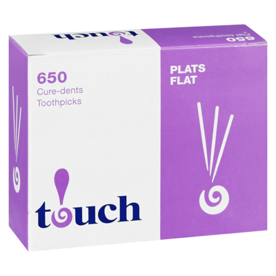 Cure-dents plats