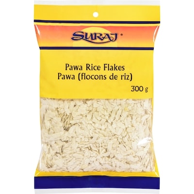 Suraj Flocons de riz (Poha) 300 g, 0,66 $/100g