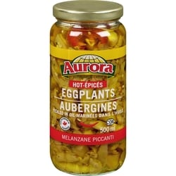 Aurora Eggplants, Hot Pickled - 500 ml | Fortinos