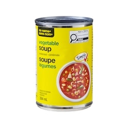 Sans Nom Soupe aux légumes condensée 284 ml, 0,42 $/100ml