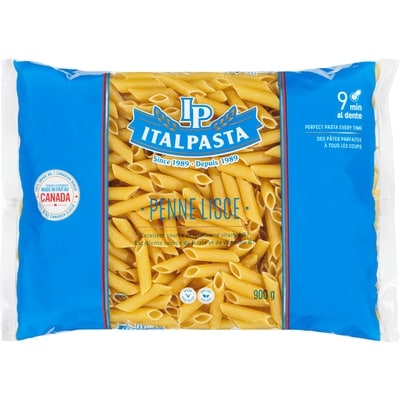Italpasta Penne Lisce 900 g, 0,48 $/100g