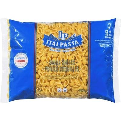 Italpasta Small Shells 900 g, $0.39/100g