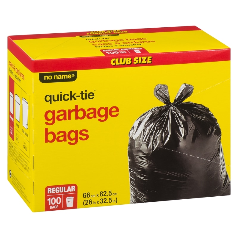 Regular Garbage Bags Club Size