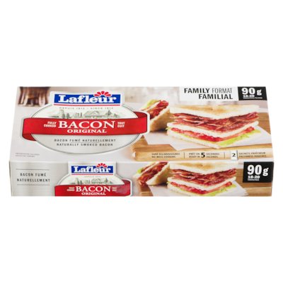 Bacon régulier précuit