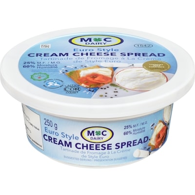 Mc Dairy Cream Cheese 250 g, $2.20/100g