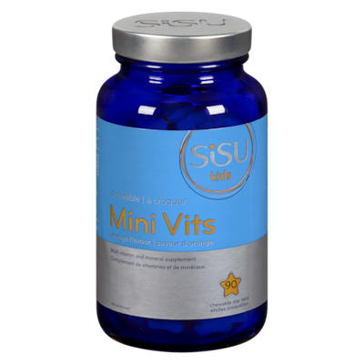 Sisu Multivitamines Mini Vits  90 ea, 0,27 $/1ch
