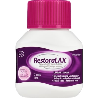 Restoralax Powder Laxative, Effective Relief, No Taste, No Grit 1 ea, $10.92/100g