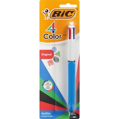 Bic Assorted Colour Ink Pen 1 ea, $3.00/1ea
