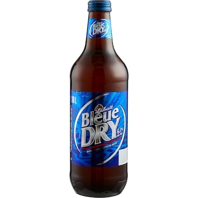 Labatt Bleue Labatt Bleue Dry, 6,1 % (Pièce d’identité requise au moment du ramassage) 1.18 l, 0,51 $/100ml