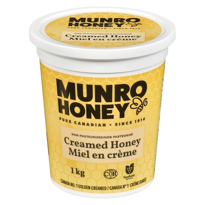Munro Honey, Creamed 1 kg, $1.60/100g