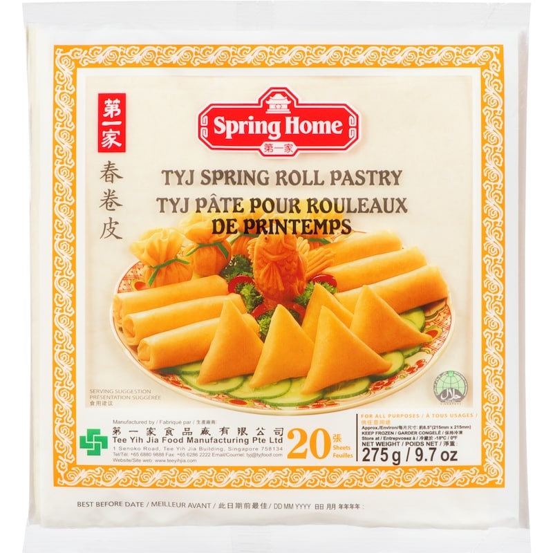 Tyj Spring Roll Pastry 