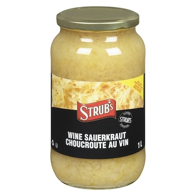 Strubs Kosher Wine Sauerkraut 1 l, $0.50/100ml
