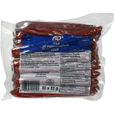 A&D Pepperettes douces 30 pk