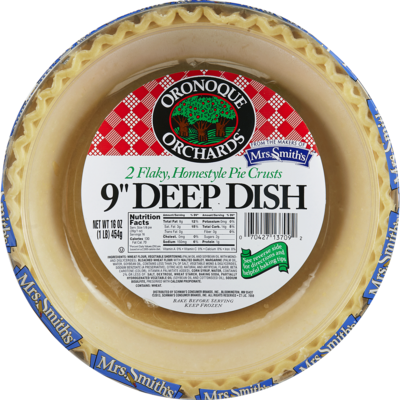 null 9" Deep Dish Pie Shell, Frozen 2 ea, $2.46/100g
