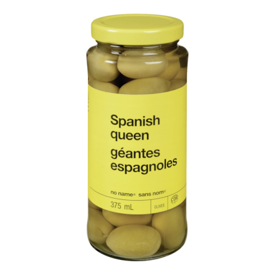 No Name Spanish Queen Olives 375 ml, $1.06/100ml