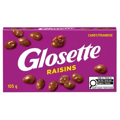 Glossette Friandises Raisins 105 g, 3,61 $/100g