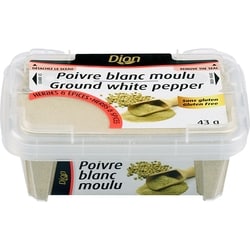 Dion White Ground Pepper 43 g, $12.77/100g