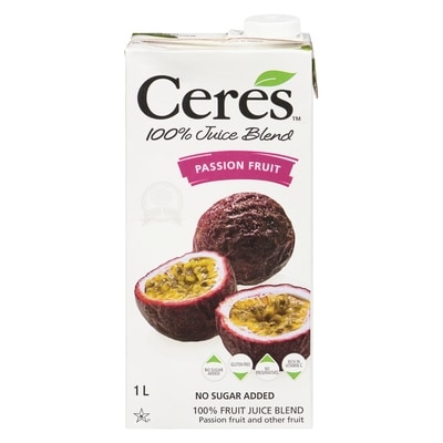 Ceres Kosher Passion Fruit Juice 1 l, $0.43/100ml