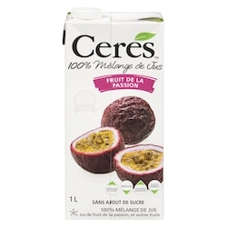 Ceres Jus de fruit de la passion casher 1 l, 0,30 $/100ml