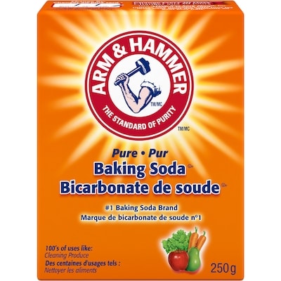 Arm & Hammer Baking Soda 250 g, $0.80/100g