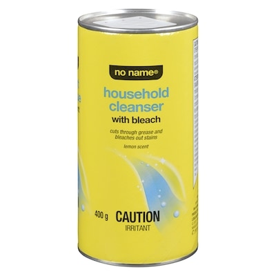 No Name Household Cleanser With Bleach  400 g, $0.31/100g