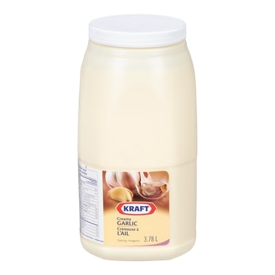 Kraft Creamy Garlic Salad Dressing (2 x 3.78 L Jug) 3.78 l, $0.90/100ml