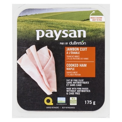 Paysan Maple Cooked Ham 175 g, $40.00/1kg $4.00/100g