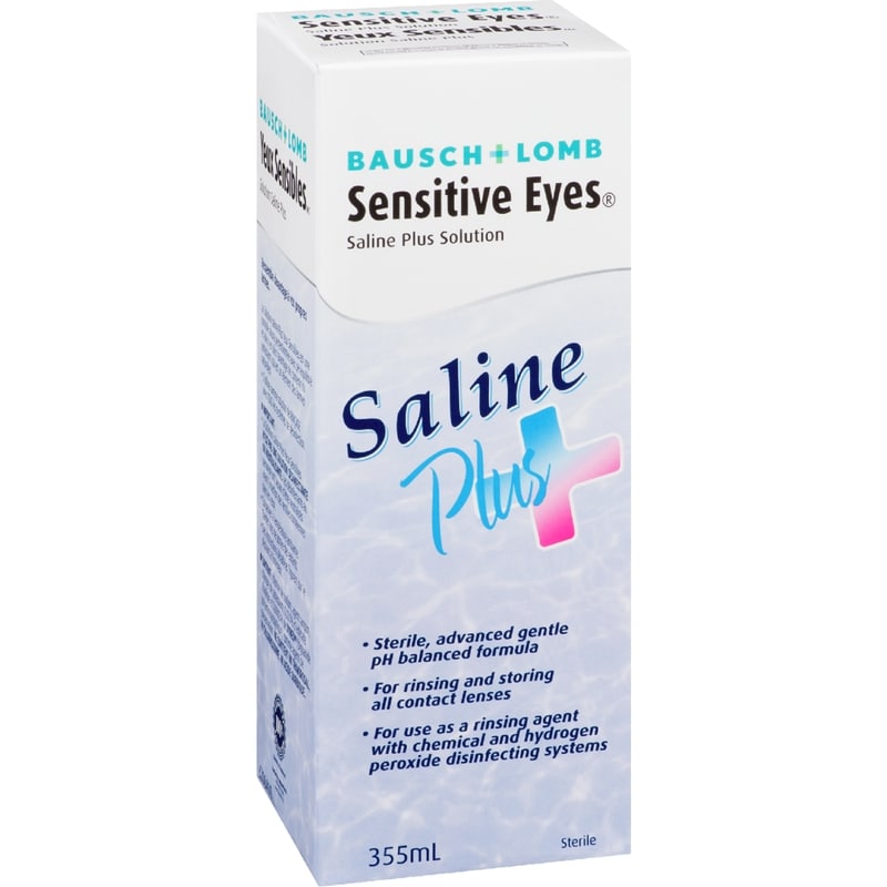 Sensitive Eyes Plus Saline Solution