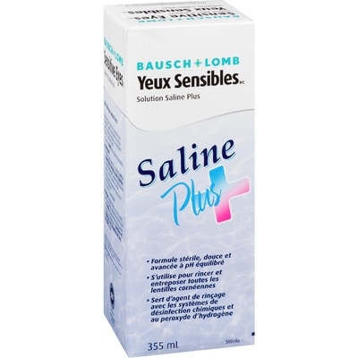 Solution saline Plus Yeux sensibles