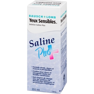 Solution saline Plus Yeux sensibles