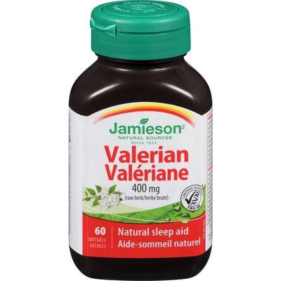 Jamieson Valerian 400 mg 60 ea, $0.30/1ea