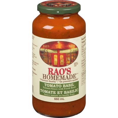 Rao's Tomato Basil Sauce 680 ml, $1.67/100ml