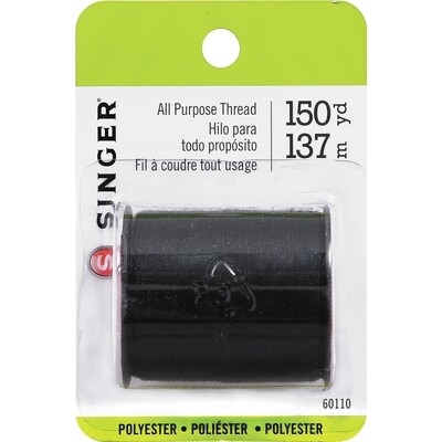 Singer Polyester Thread, Black 1 ea, $4.99/1ea