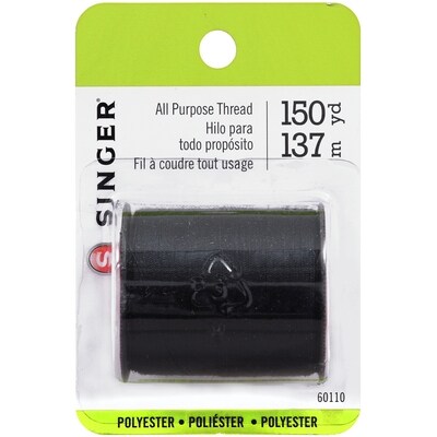 Singer Fil de polyester noir 1 ea, 4,99 $/1ch