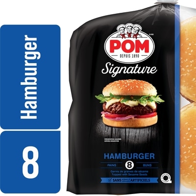 POM Pains à hamburger Signature 8 pk
