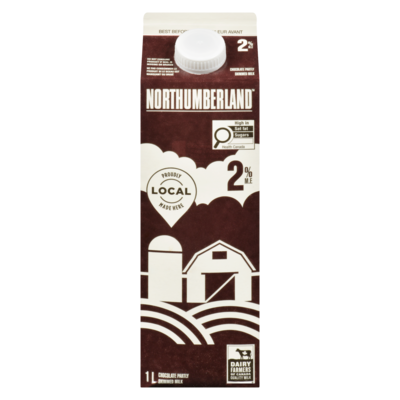 Northumberland 2% Chocolate Milk 1 l, $0.27/100ml