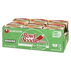 Nong Shim Bowl Noodle, Kimchi - 86 g | Zehrs