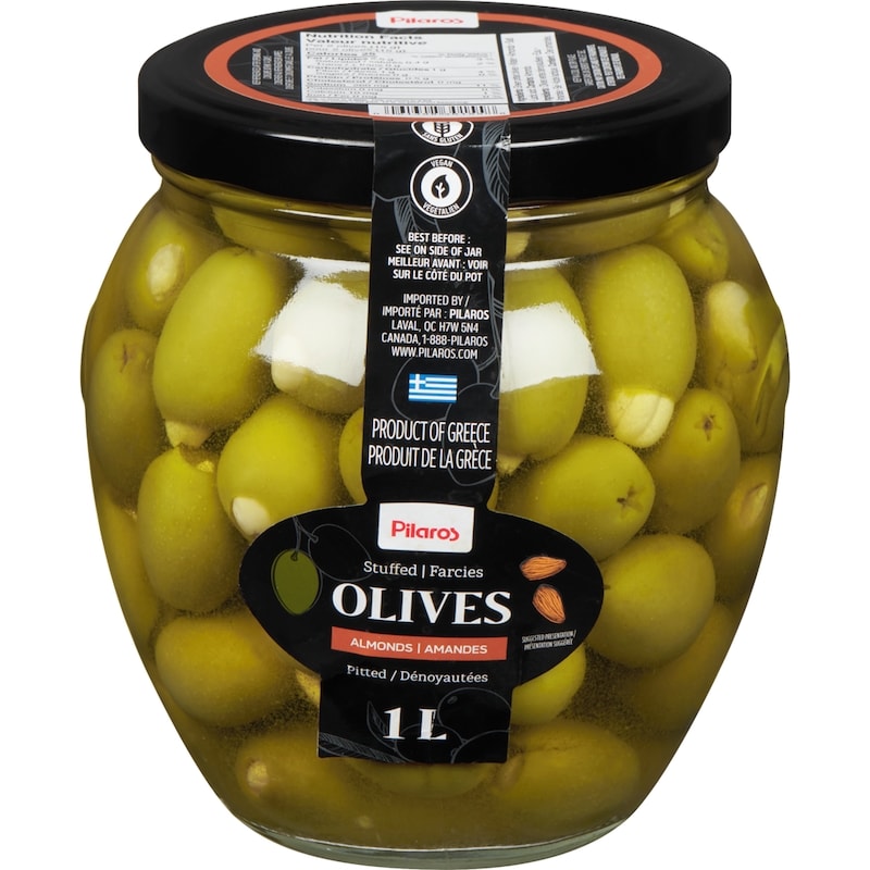 Green Olives with Almonds