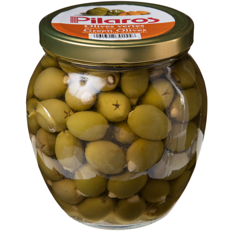 Green Olives with Almonds