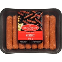 La Fernandière Saucisses merguez 375 g, 1,60 $/100g