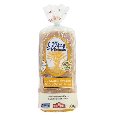Pain multi céréales sans gras ni sucre ajoutés