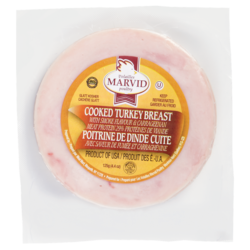 Volaille Marvid Poitrine de dinde fumée casher 125 g, 68,00 $/1kg 6,80 $/100g