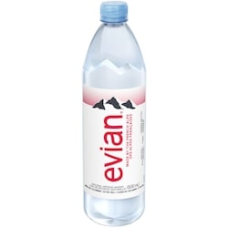 Evian Natural Spring Water  24x500.0 ml, $0.40/100ml