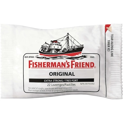 Fisherman’s Friend Pastilles Original au goût extra-fort 22 ea, 0,14 $/1ch