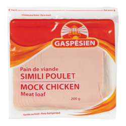 Gaspésien Pain de viande similipoulet 200 g, 3,25 $/100g