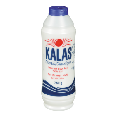 Kalas Iodized Sea Salt     750 g, $0.29/100g