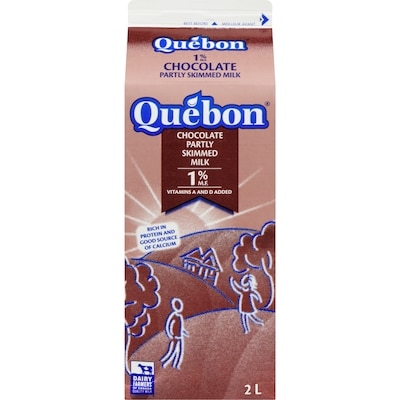 QUEBON Chocolate Milk 2 l, $0.30/100ml