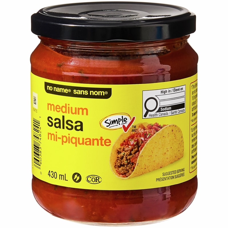 No Name Medium Salsa - 430 ml | Zehrs