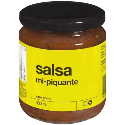 Sans Nom Salsa mi-piquante 430 ml, 1,16 $/100ml